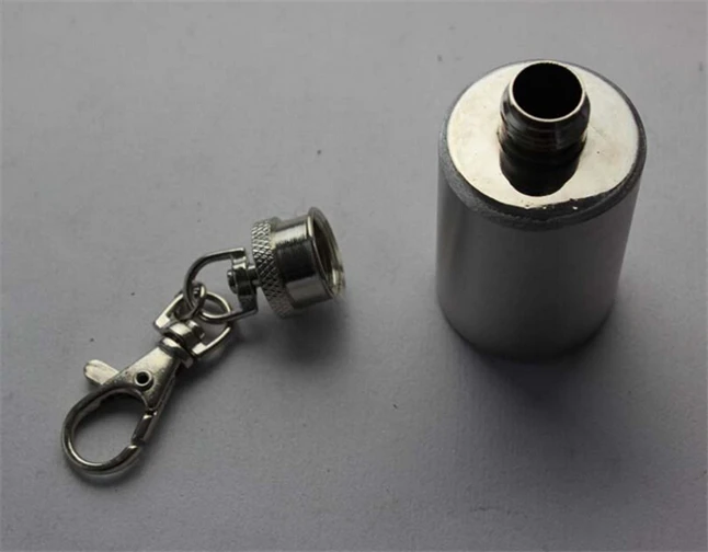 2 шт./лот 1 унция Мини фляжка для напитков на открытом воздухе портативный брелок