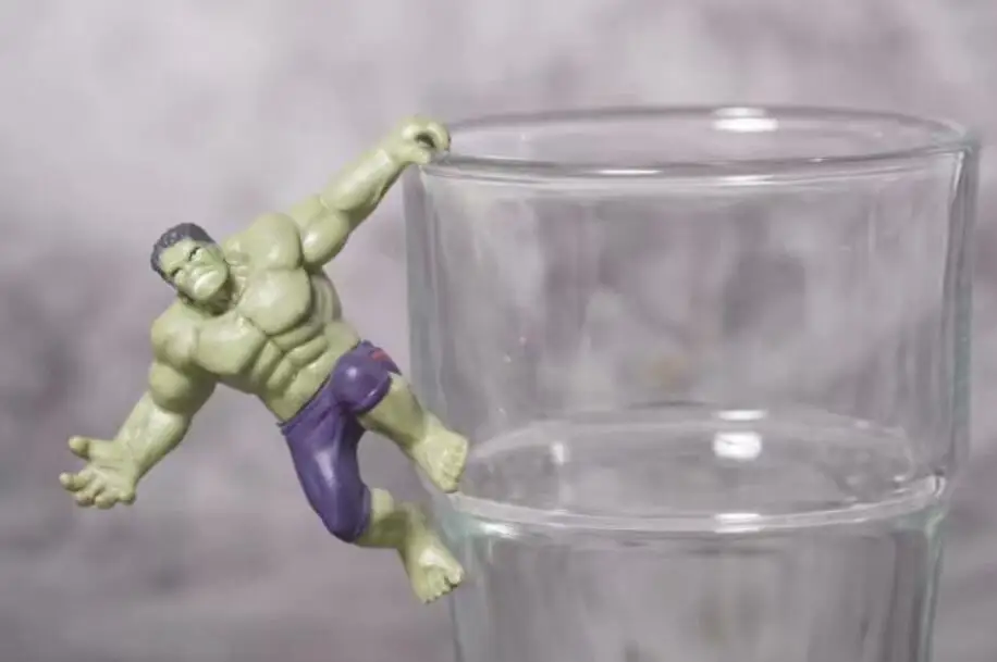 Мини Marvel, Мстители, фигурка, игрушки, Капитан Америка, Тор, одинсон, Железный человек, Робер, Халк, Брюс, баннер, Дэдпул, ПВХ фигурка, игрушка - Цвет: 4