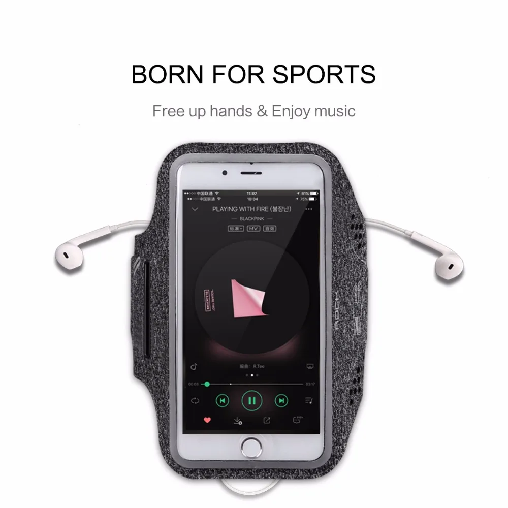 Универсальная профессиональная тонкая спортивная нарукавная Повязка для бега