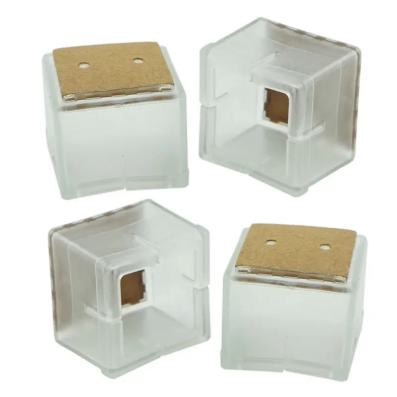 4 шт. защитные накладки на ножки стула|chair leg caps|leg capssquare chair caps |