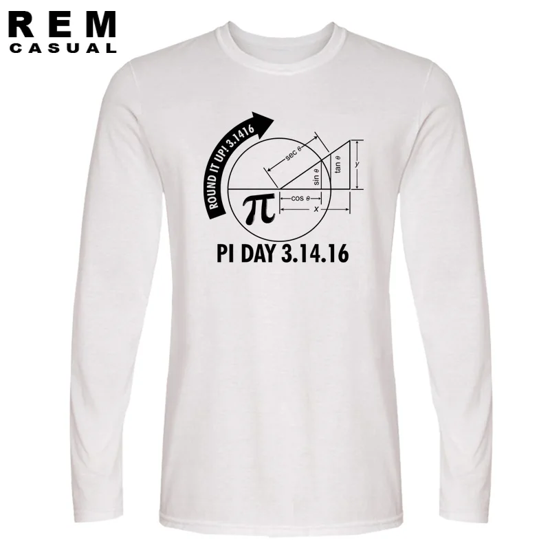 Футболка мужская с длинным рукавом и круглым вырезом модная тенниска