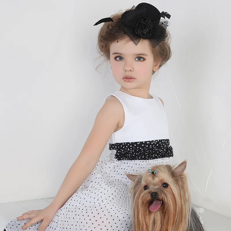 Свадебные шляпы для невесты Вуалетка обручи волос винтажные вечерние ые