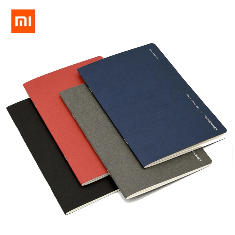4 шт. Xiaomi Mijia Kaco зеленая бумажная портативная книга для офиса