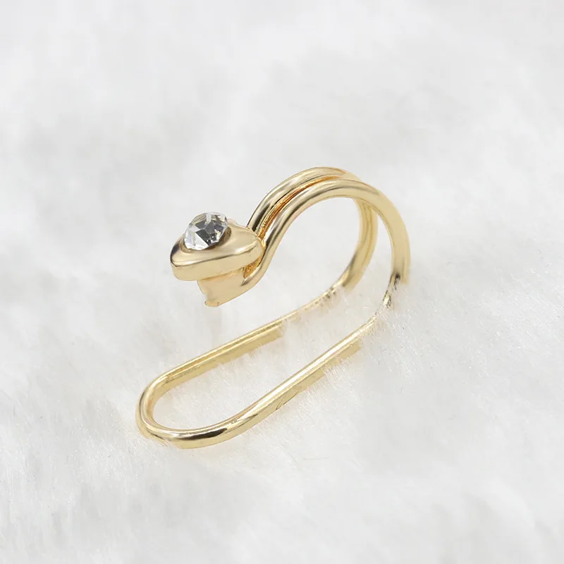 Корейская версия новой звезды жемчуг Любовь кольца клипса без отверстия