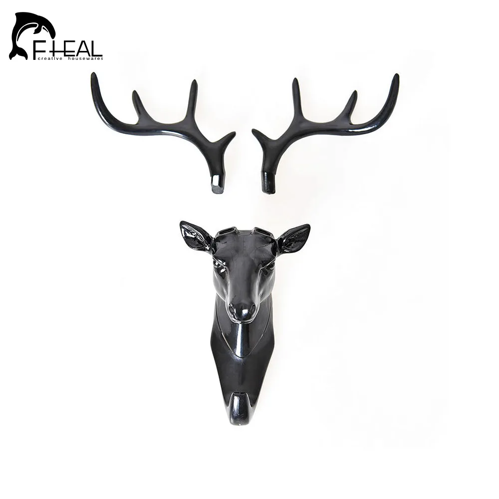 FHEAL крючки для настенного декора крючок рогов домашнего в американском стиле