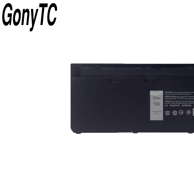7,4 В 52wh VFV59 W57CV GVD76 ноутбук Батарея для DELL Latitude E7240 E7250 W57CV 0W57CV WD52H GVD76