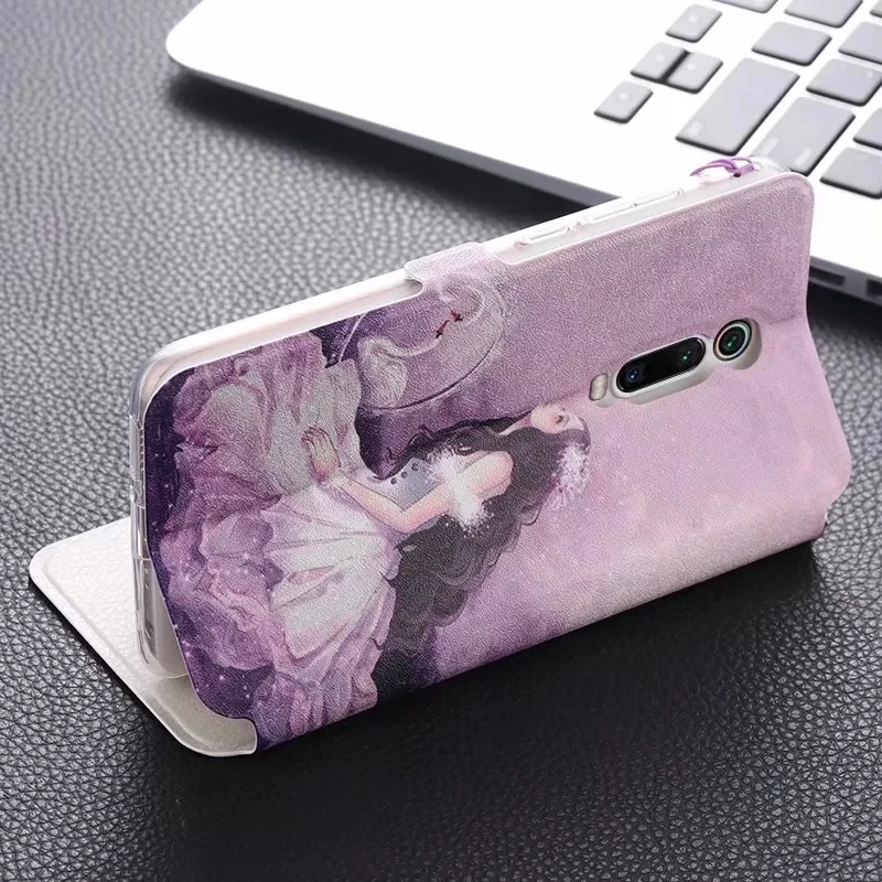 Кожаный чехол-кошелек с рисунком для Meizu M5 M6 Note 8 9 чехол A5 M5c M5s M6s S6 X8 чехол-книжка
