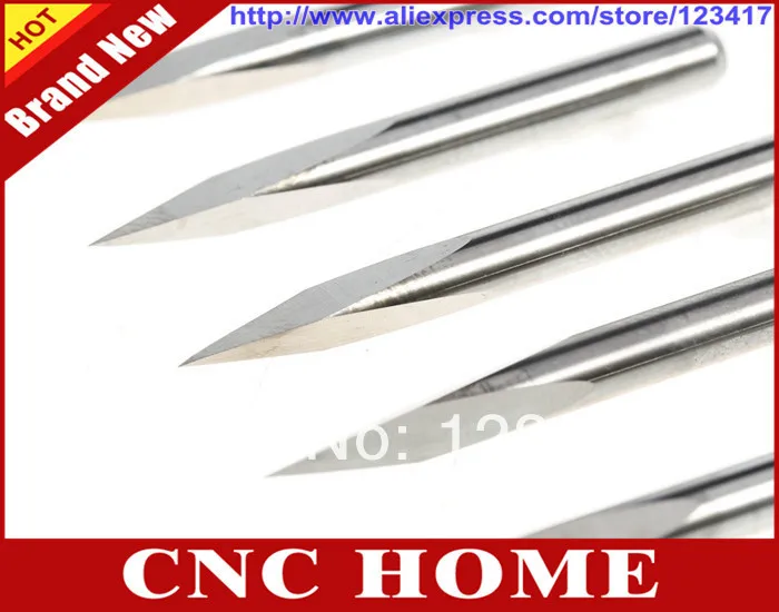 Прочные 10 шт. 25 градусов 0 3 мм три торцевые Фрезы с ЧПУ режущие инструменты резные