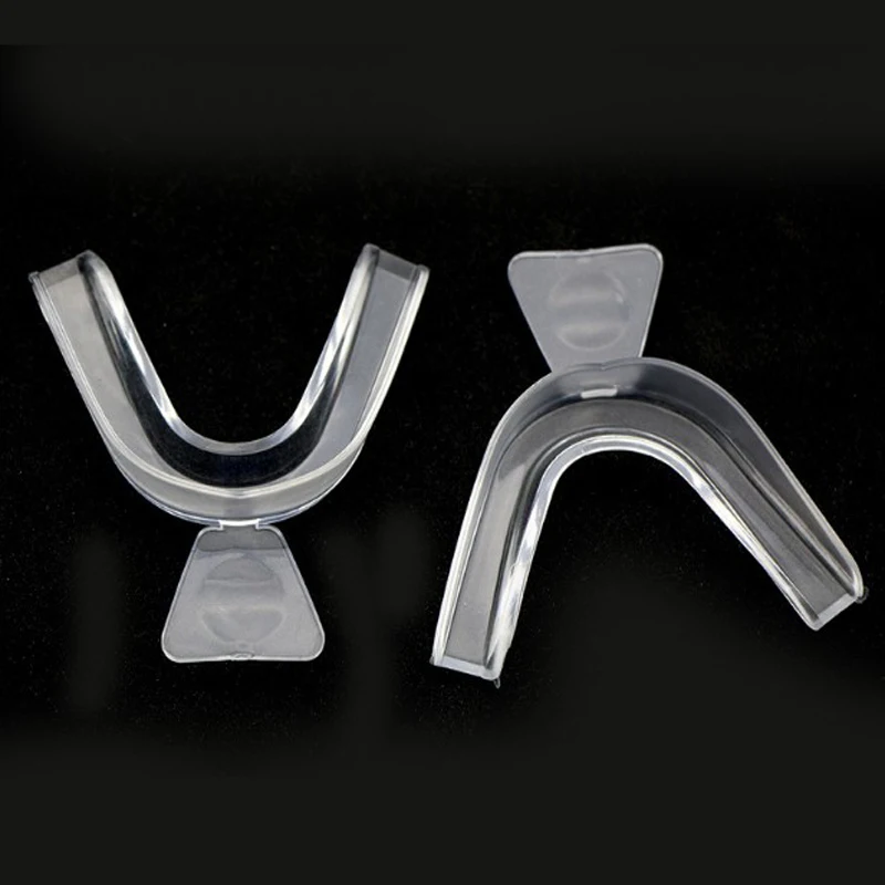 

40PCS Teeth whitening transparent invisible braces gel thermoforming thermoplastic denture molars adult night whitening tray