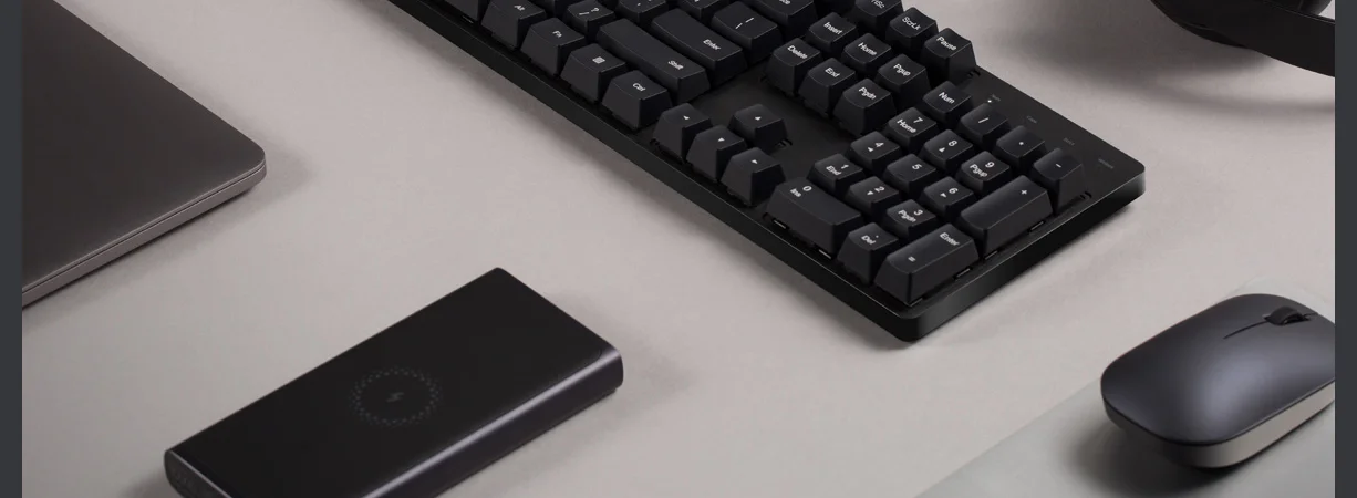 Механическая клавиатура Xiaomi mi Cherry, 104 клавиш, USB Проводная, вишневый красный переключатель, механическая клавиатура Ga mi ng, алюминиевый сплав для геймеров