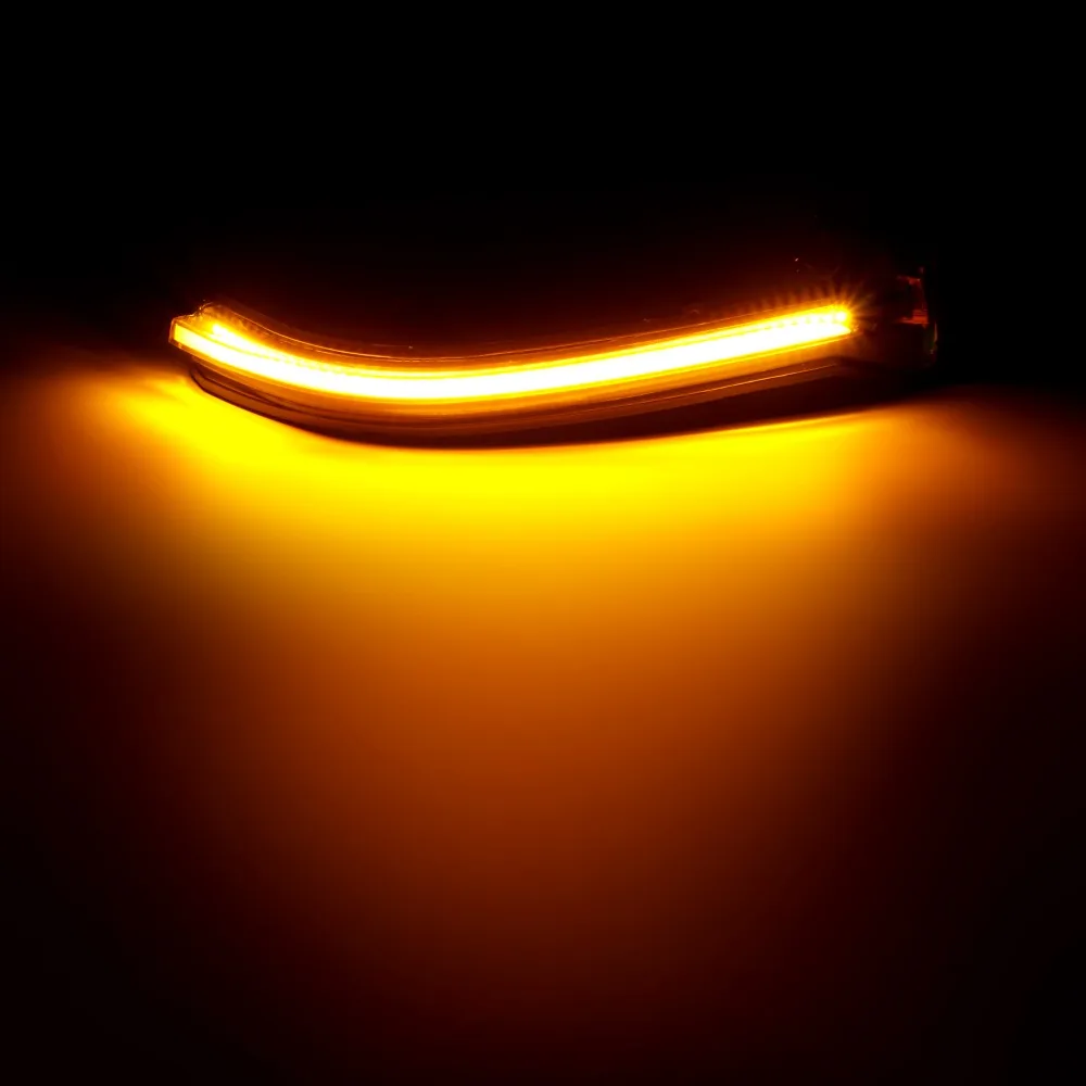 2 шт. led лампа для авто автомобиля боковое зеркало светодиодный динамический