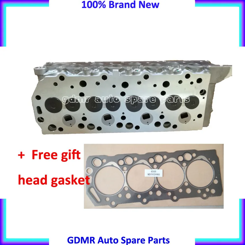 Полный цилиндр 4D56 MD185926 MD109736 MD139564 AMC 908 612 для Mitsubishi Montero Pajero L300 Canter 2.5TD|cylinder head