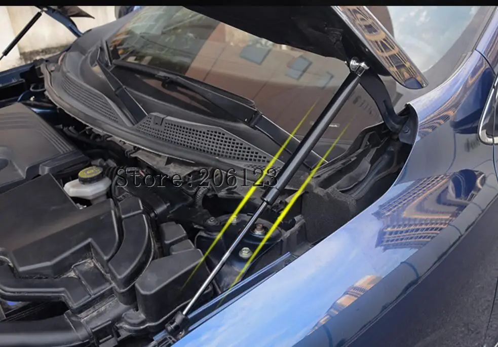 Для Renault Kadjar аксессуары капот автомобиля капот газовый шок стойки Лифт поддержка стайлинга автомобилей