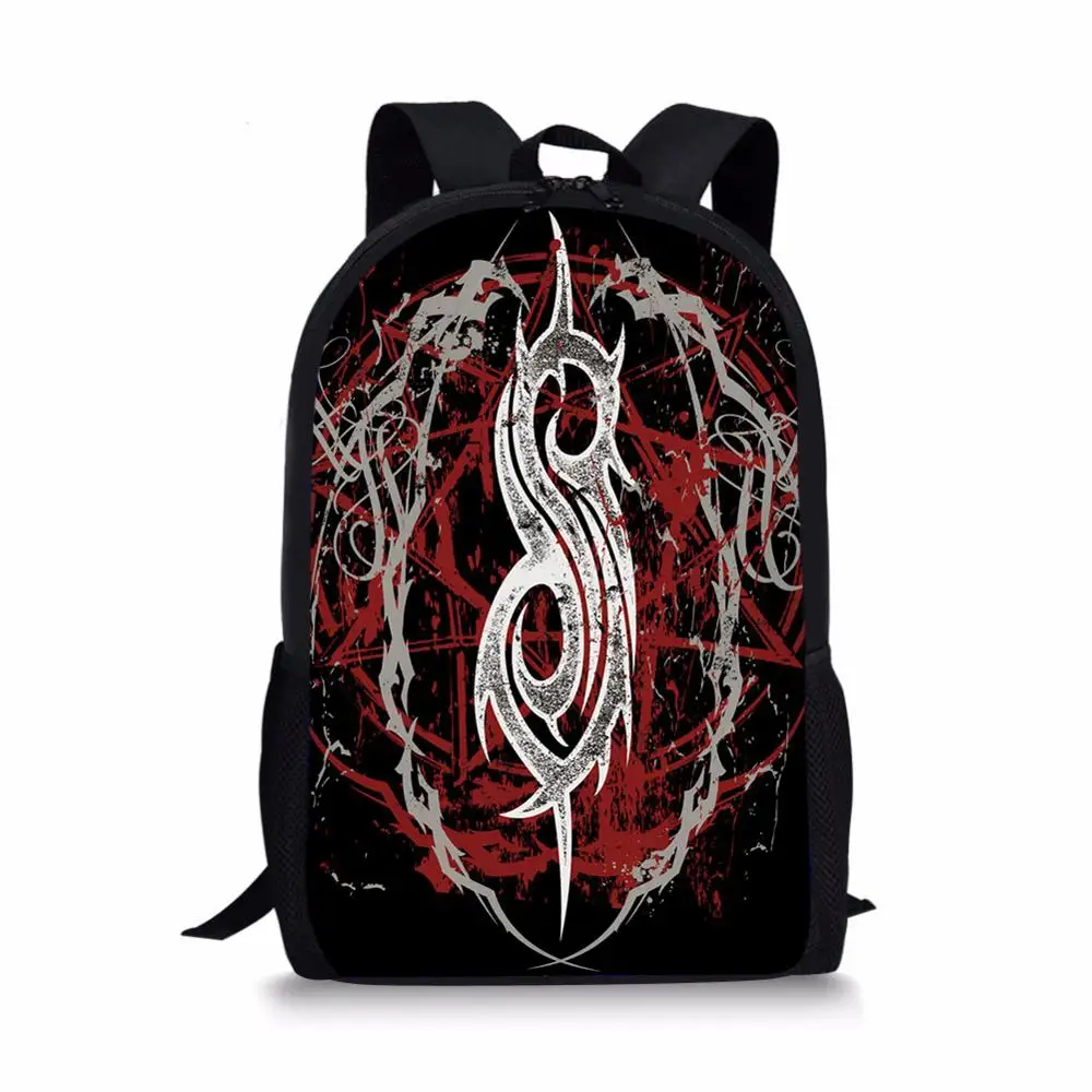 Мультфильм Slipknot печати Школа Книга сумка ортопедические Рюкзаки Дети школьный ранец для обувь мальчиков Подростковая для учебы mochila подарки - Цвет: LMYW330