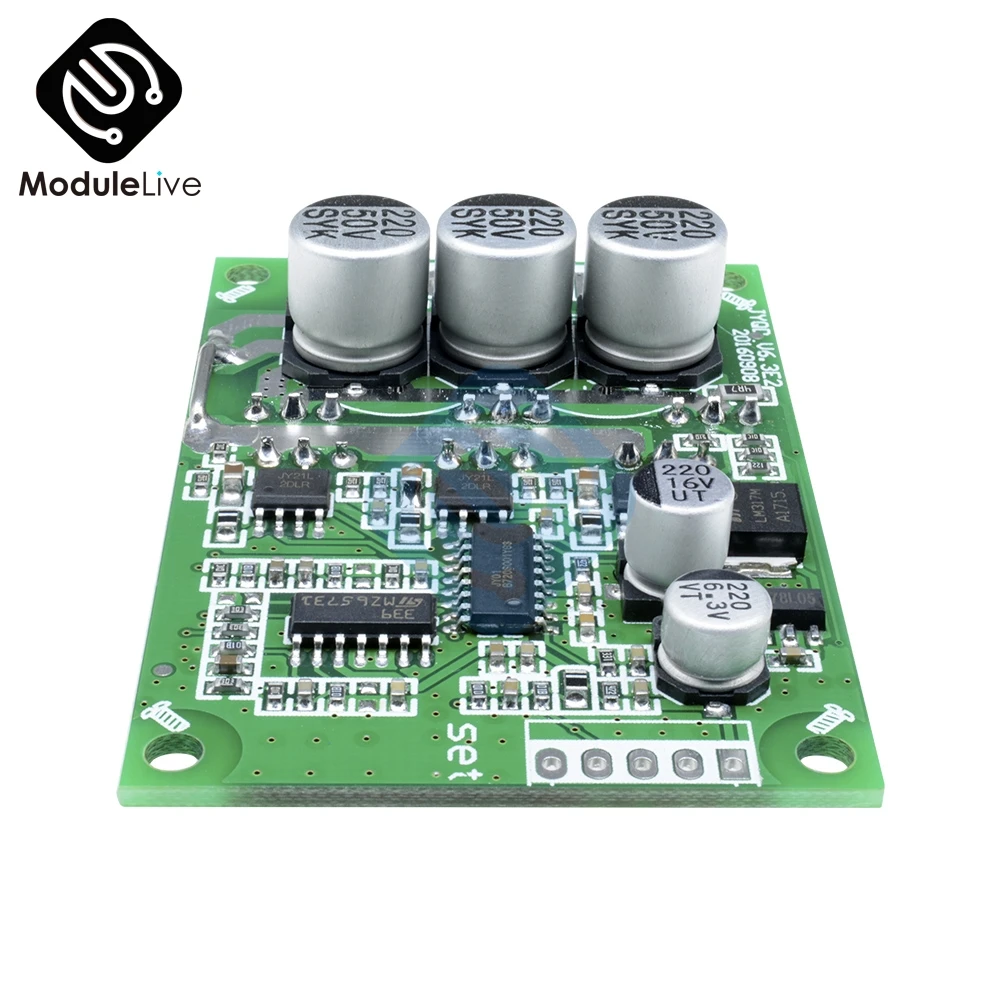 DC 12 V-36 V 500W PWM Холла мотор балансировки бесщеточный мотор Управление; автомобильной сбалансированный BLDC водитель автомобиля Управление плата Модуль гибкий кабель