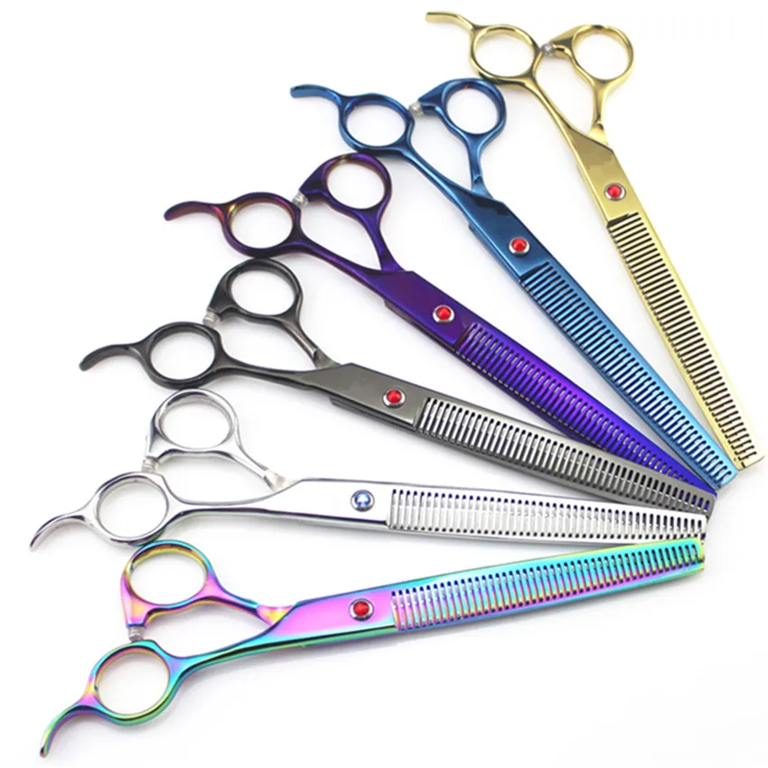 Профессиональные японские 7 5 дюймовые ножницы для стрижки домашних животных