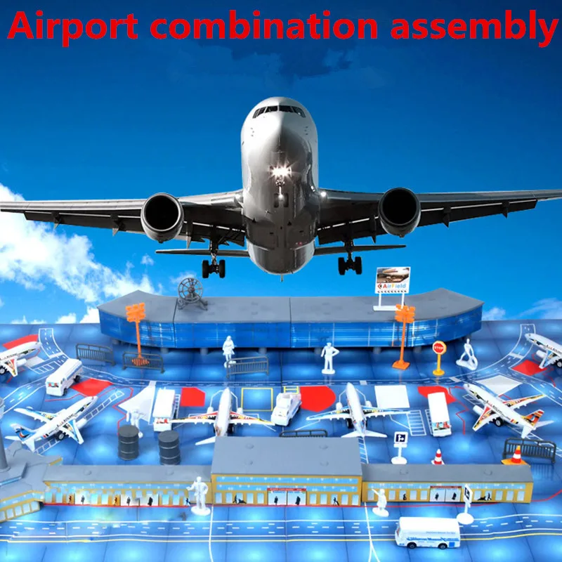 Наборы для сборки моделей 200 комплектов в аэропорту экологически чистые