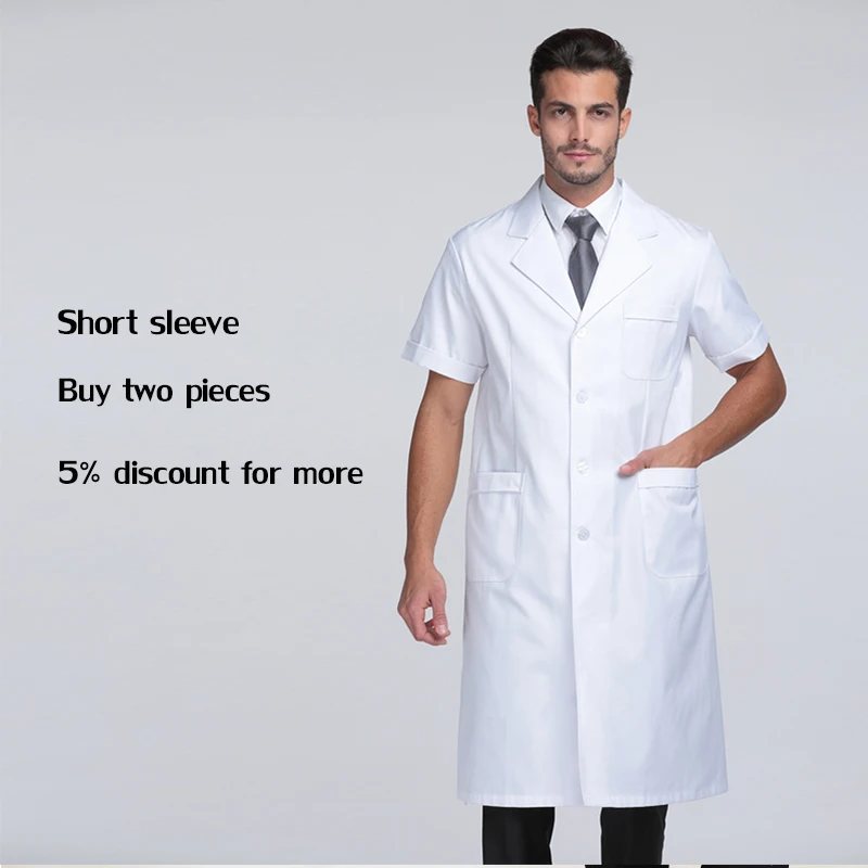 white coats Sanxiaxin медицинская униформа Одежда Пятно белые пальто медицинская спа больница халат лабораторное пальто Медсестры скраб Униформа аптека ветеринарный - Цвет: white coats