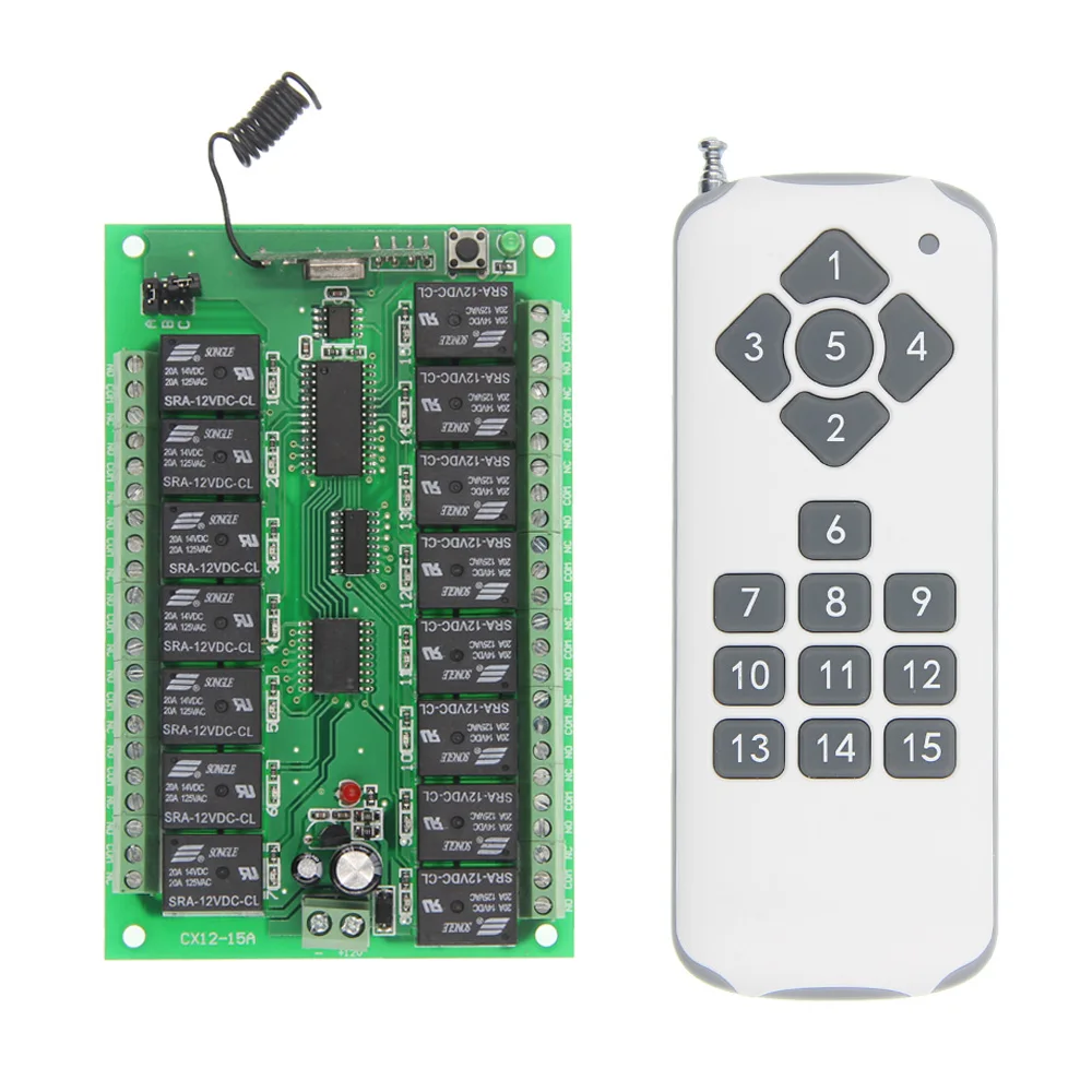 Новая простая Беспроводная система дистанционного управления 12 В 24 постоянного