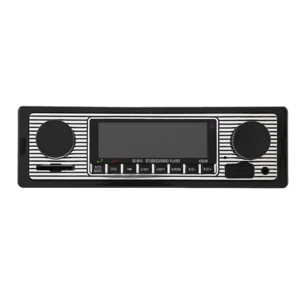 Винтаж Авто Mp3-speler стерео USB AUX Klassieke Авто Радио стерео аудио автомобиля MP3 плеер вход EQ 4-полосная RCA выход