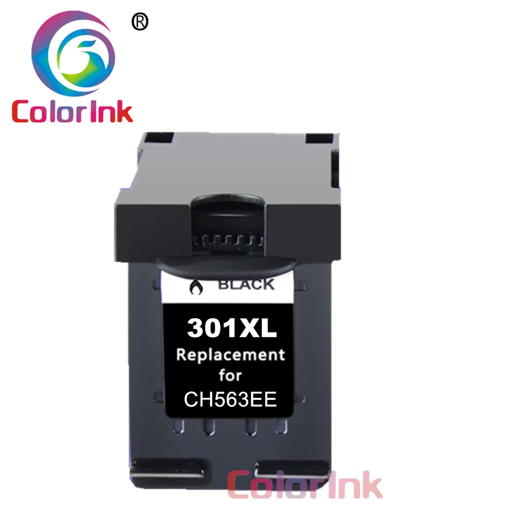 ColoInk hp 301 совместимый 301XL сменный картридж для принтера для hp 301 xl CH563EE CH564EE для Deskje 1000 1050 2000 2050 2510 3000