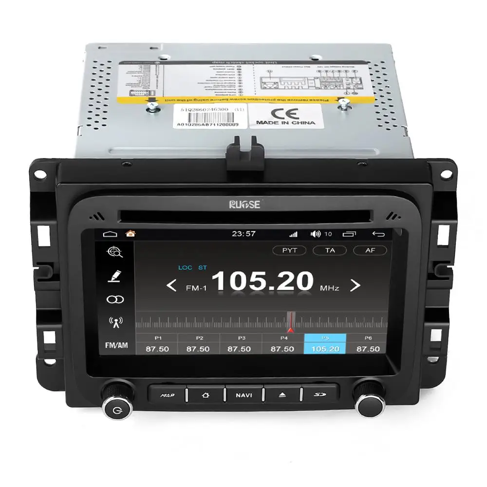 7 &quotHD Android 7.1 dvd-плеер GPS SatNav Радио стерео для 2013-2017 Dodge Ram 1500 2500 3500 | Автомобили и