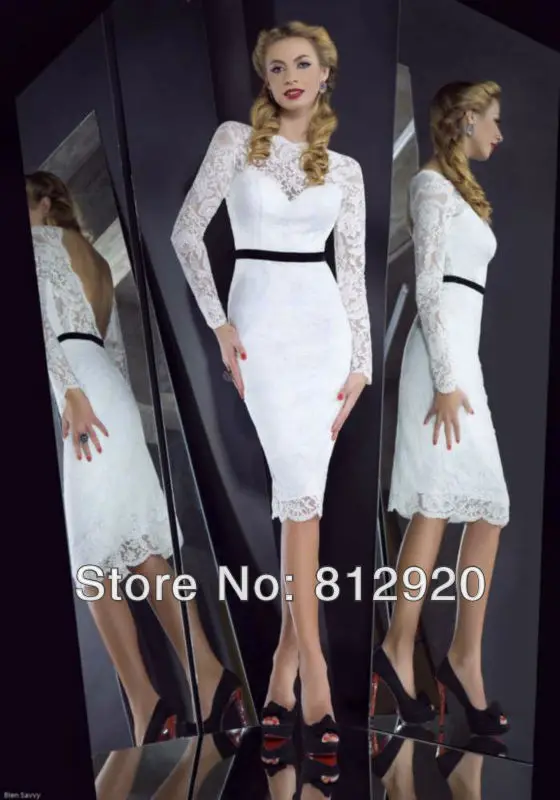 Коктейльные платья с рукавами черные и белые открытой спинкой большого