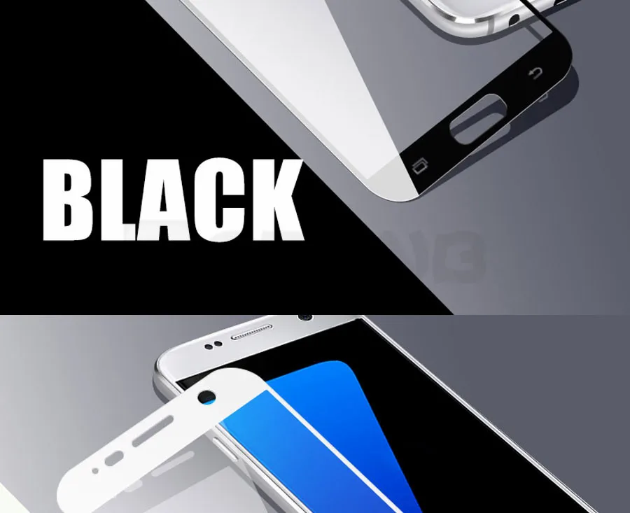 С уровнем твердости 9H 3D полное покрытие закаленное Стекло для samsung Galaxy A3 A5 A7 J3 J5 J7 J330 J530 J730 Экран протектор Защитная пленка