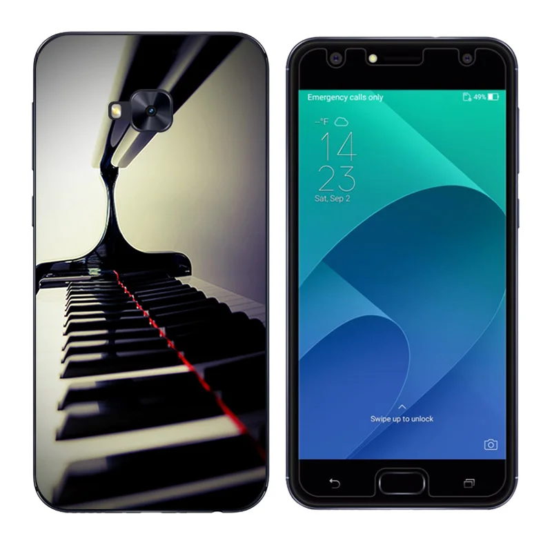 Чехол для Asus Zenfone 4 Selfie ZD553KL Мягкий Силиконовый Для 5 &quot чехлы телефонов |