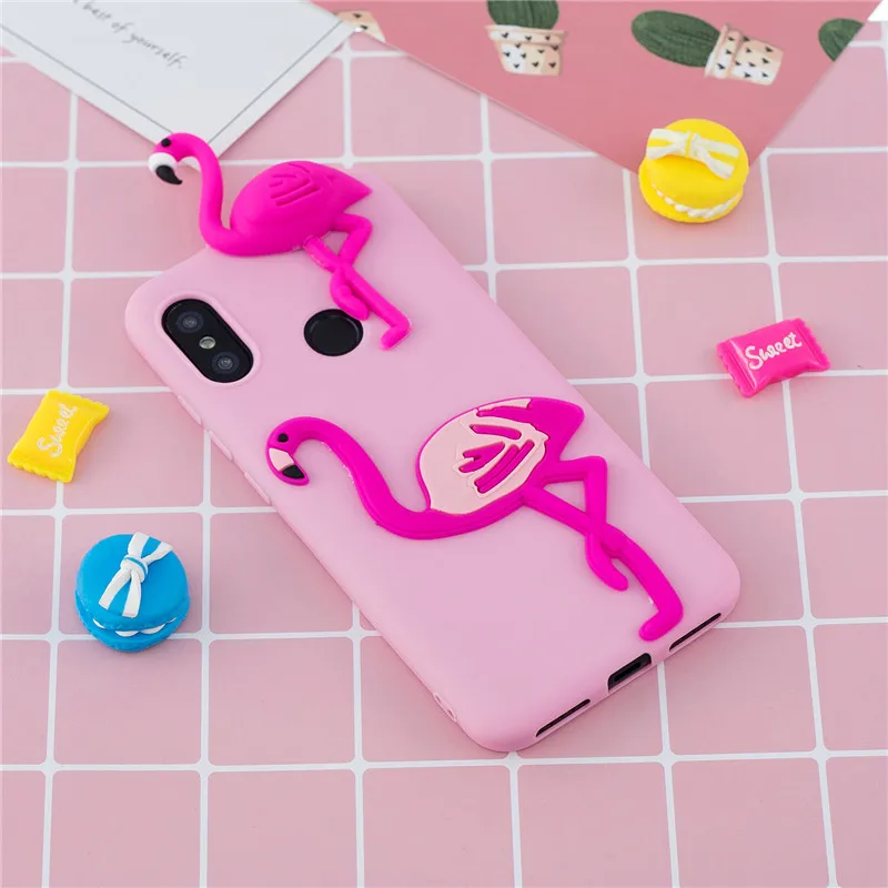 Для xiaomi mi a2 lite чехол для Coque xiaomi mi A2 Lite Xio mi A1 A2 A 2 lite чехол 3D единорог панда кукла мягкий чехол для телефона s