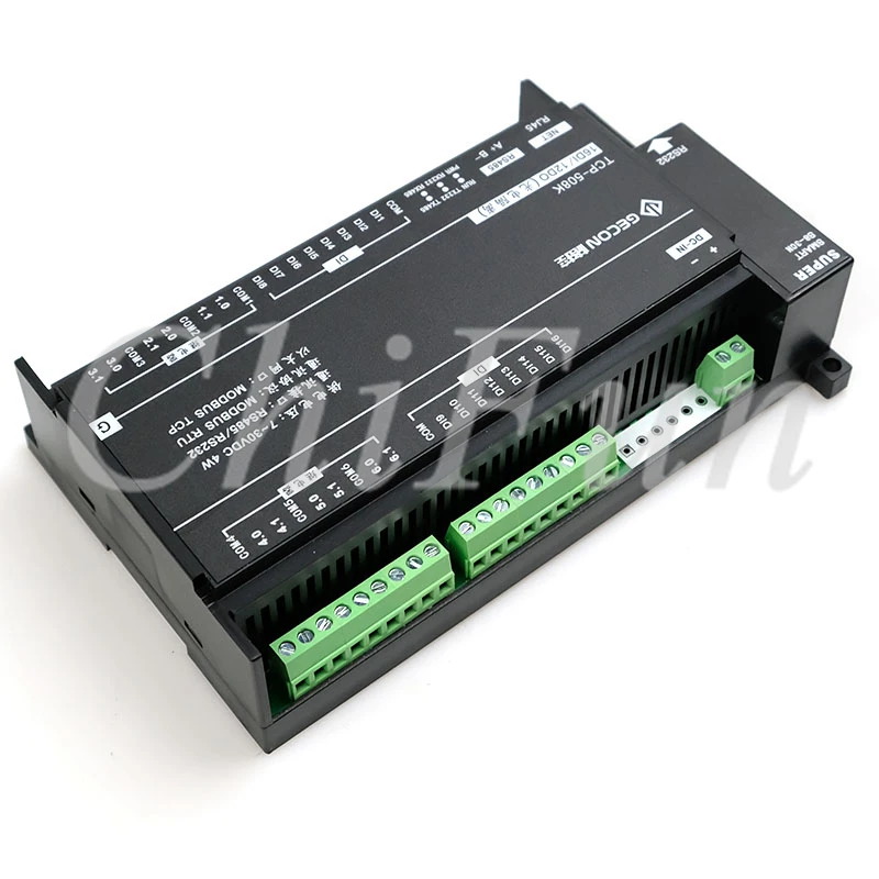 12DO выходное реле канала 16DI переключатель вход RJ45 Ethernet RS485 RS232 Modbus TCP