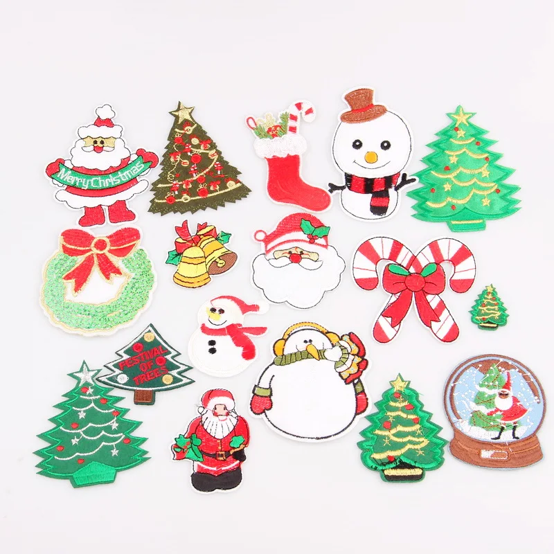 1 шт. нашивка для одежды в рождественском стиле | Дом и сад