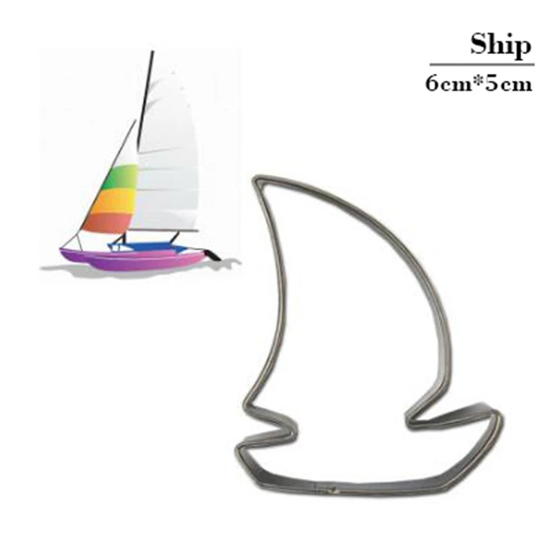 

Sailboat Cupcake Doll Mousse Biscuit Cookie Cutter Tools Metal Bakeware Stainless Steel Shopping Sales Online Baking Fondant