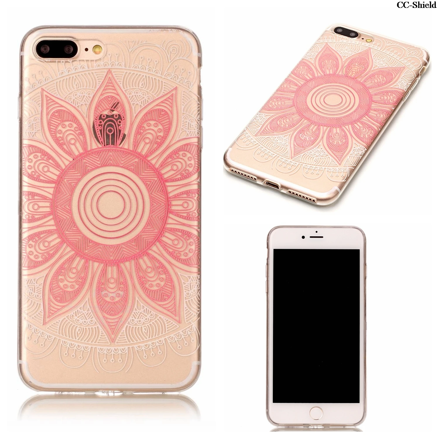 Мягкий ТПУ чехол для Apple iPhone 7 plus i Phone 5 дюймов силиконовый iPhone7 Plus iPhone7plus сумка |