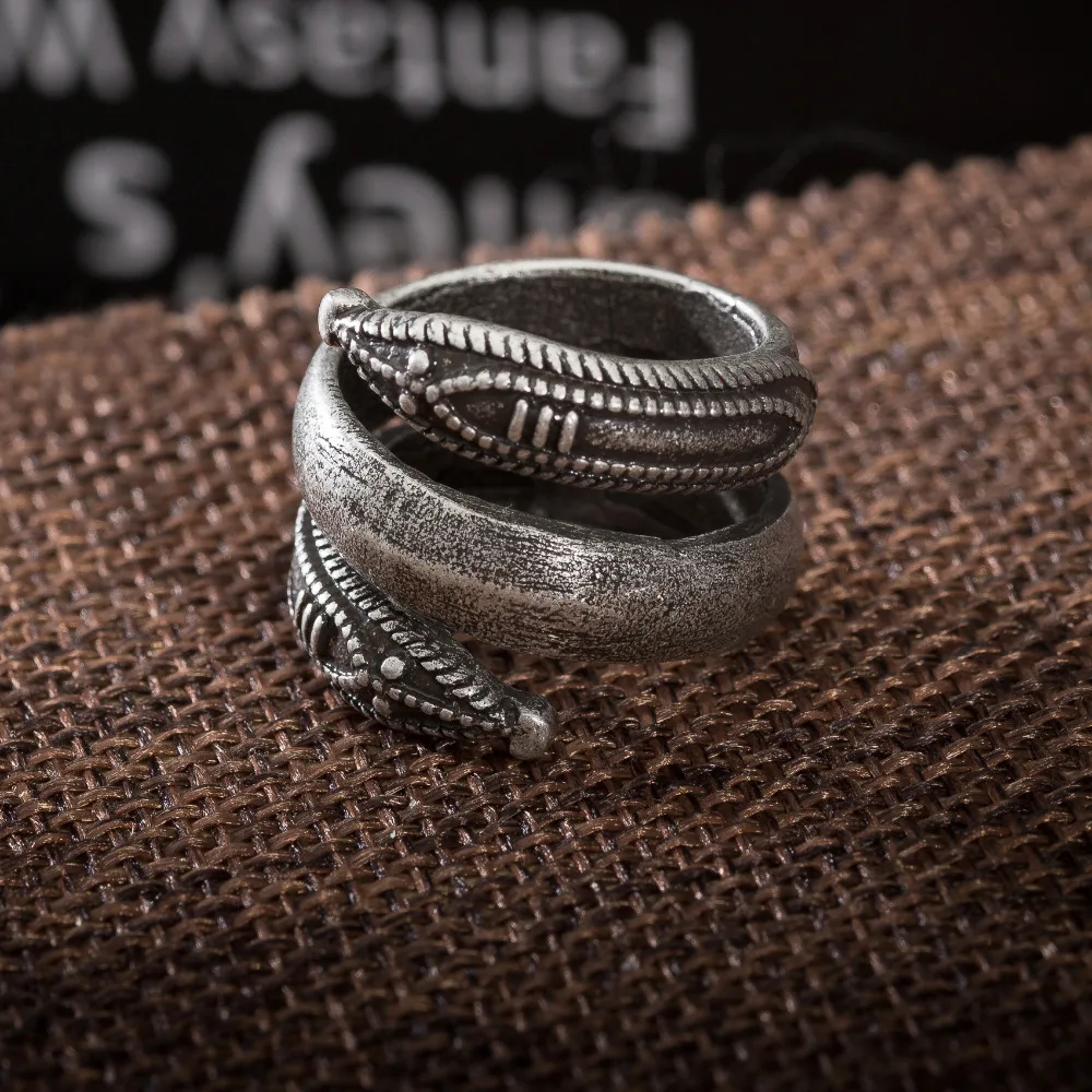 5 шт. славянского мира кольцо змея древний символ Анель кольца-Амулеты Viking Bague Для