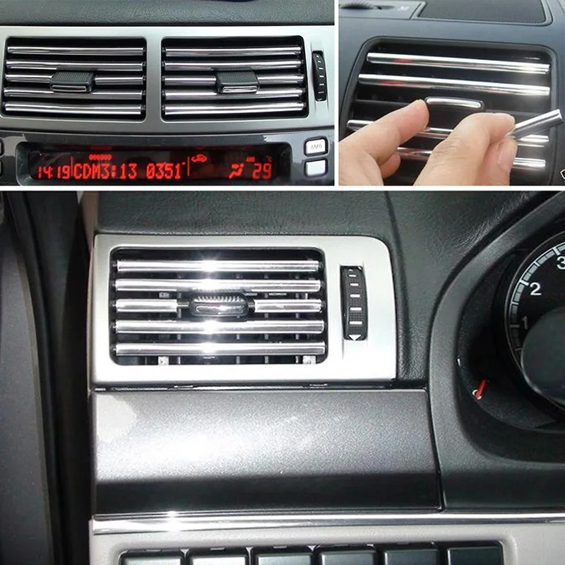 Новейший 4 м u-образный DIY Автомобильный Стайлинг интерьер вентиляционное