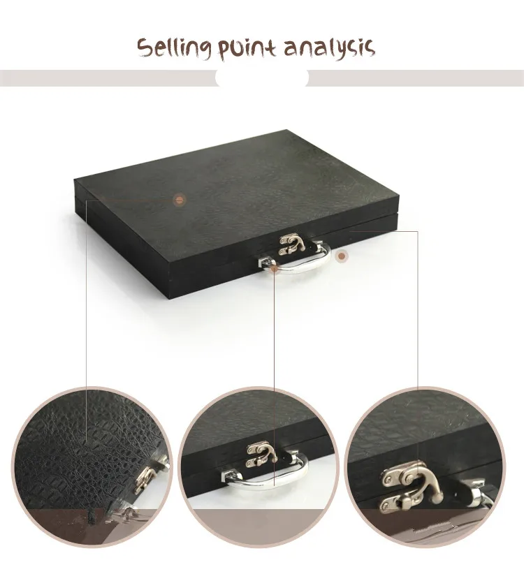 Набор столовых приборов из нержавеющей стали с деревянной подарочной коробкой