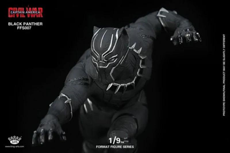 King Arts 1: 9th FFS007 Black Panther формат Коллекционная Фигурка коллекционный Набор фигурок