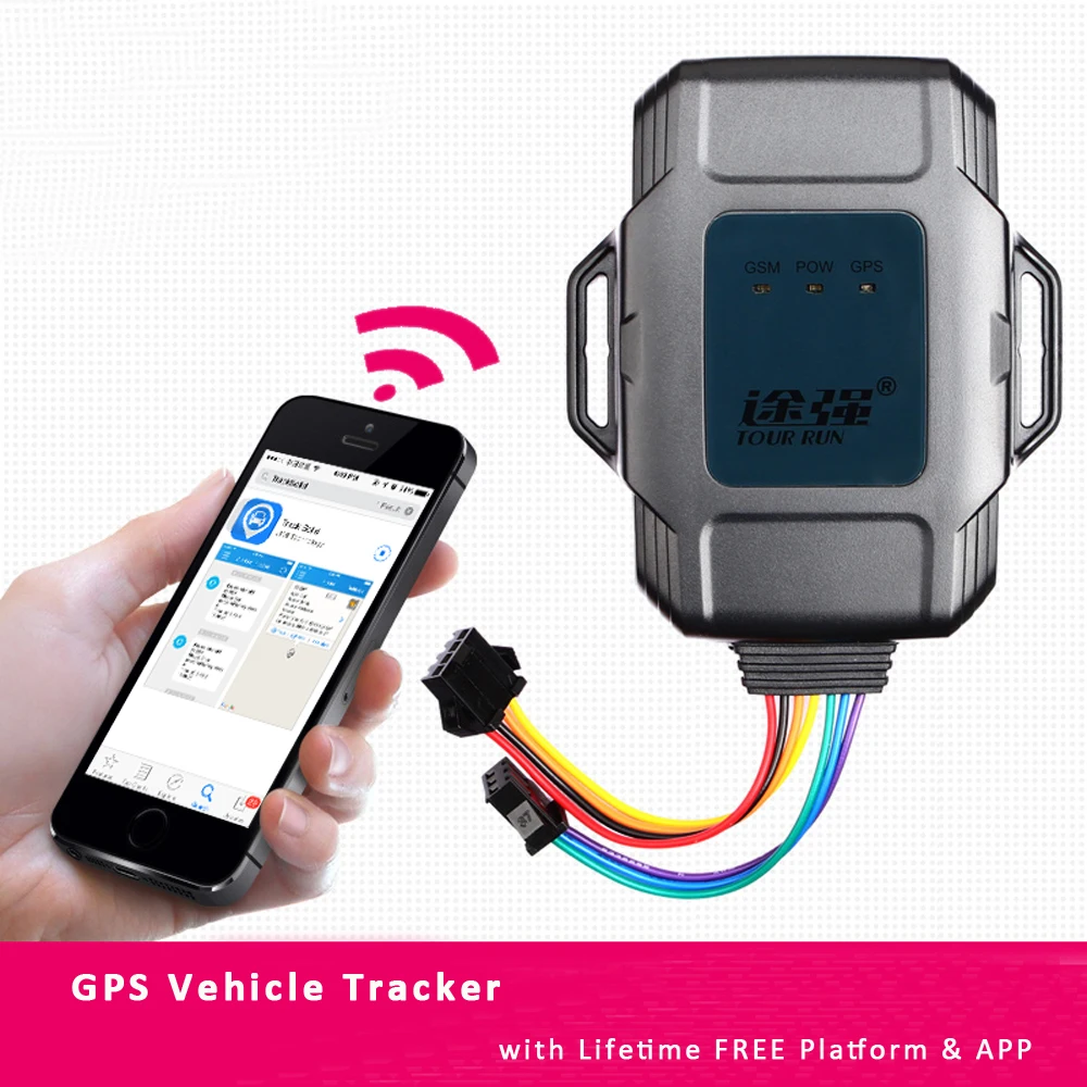 JM01 GT100 ET130 Автомобильный GPS GSM Трекер Локатор для Велосипеда мотоцикла Грузовик С