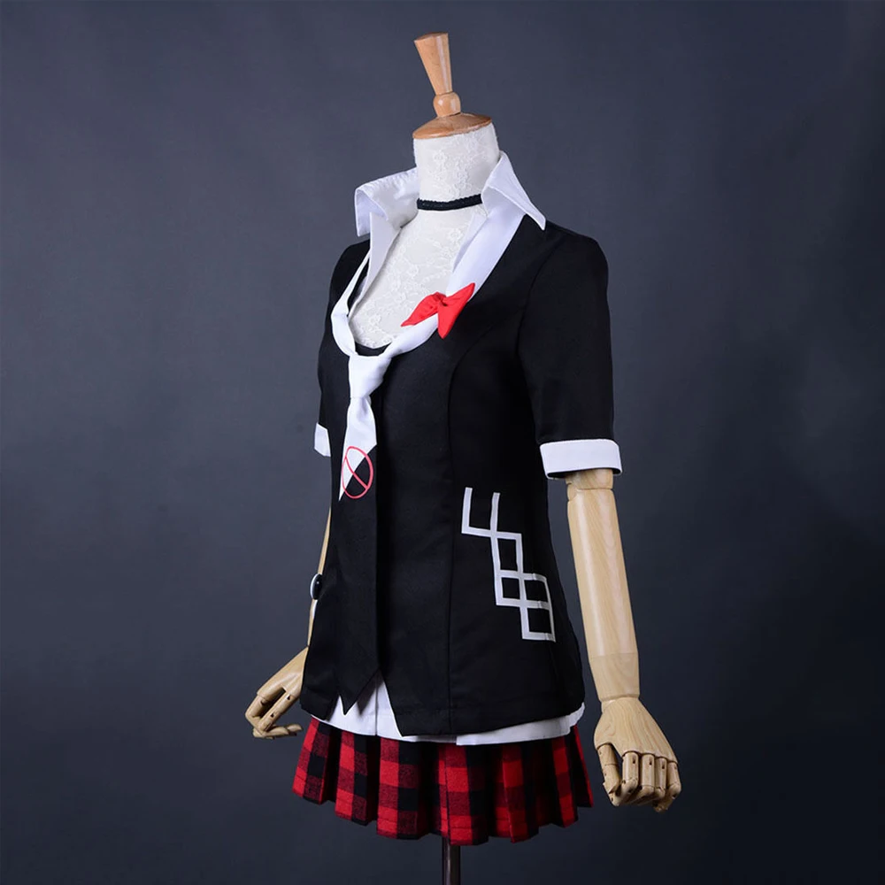 Danganronpa Дзюнко Эносима Emboitement Inushio Kimuchi символ знак Марка Dangan-Ronpa триггер счастливый хаос Косплей Костюм