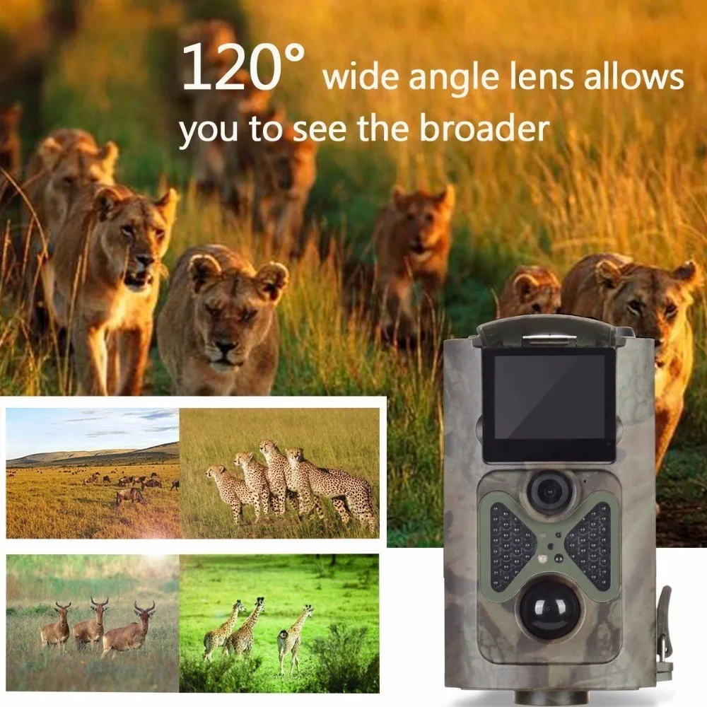 HC550A 16MP 1080 P HD Дикая камера фото ловушки Охота trail призрак олень лес wildcamera Лазерная