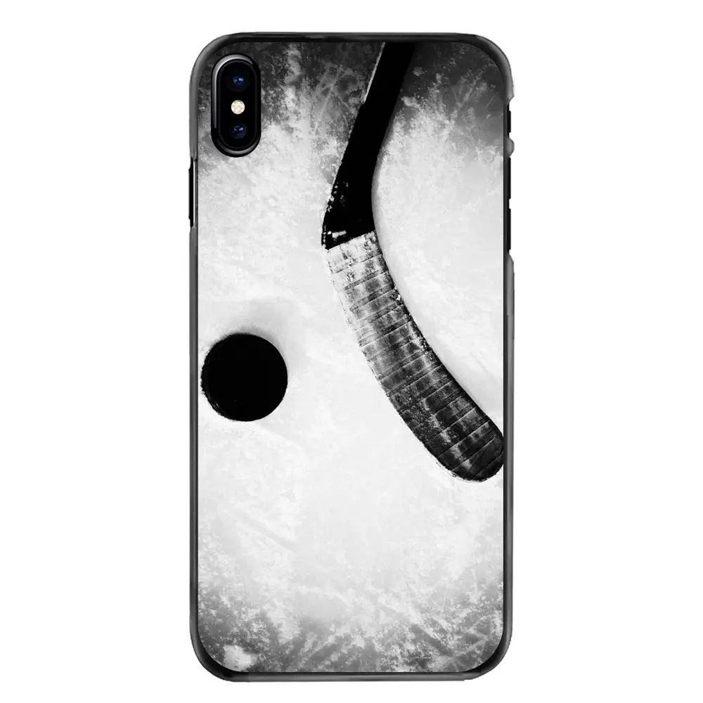 Жесткий чехол для телефона с рисунком в виде крышки любят спорт Хоккей команда