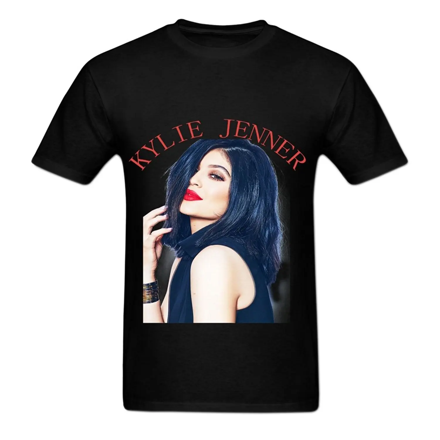 Сделать Свой Собственный Экипажа Шеи Мужчины Рукавом Мода 2017 Allthelynic лето Кайли