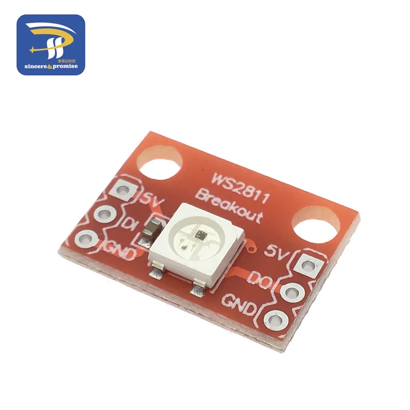 10 шт./лот Новый WS2812 RGB светодиодный коммутационный модуль WS2811 для Arduino DIY KIT|module for