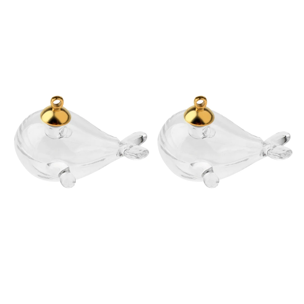 2 шт прозрачный мини КИТ Форма пустой Стекло бутылки желаний пузырек подвеска Подвески банки поделки своими руками