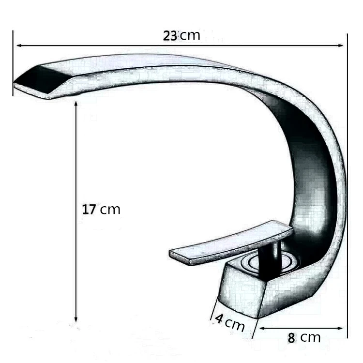 Brushed Gold Brass Bathroom Faucet.basin Faucet Mixer Tap with Hot&ampcold Water.deck Mounted Water Bronze HY2019 | Обустройство дома