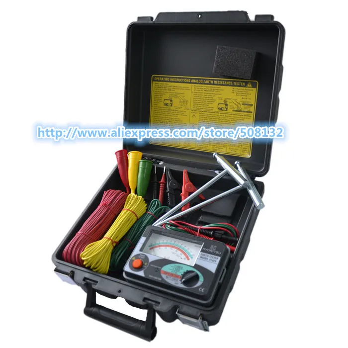 Земляные тестеры kyoritsu 4102A 4102AH с чемоданом!! Новинка!|earth tester|kyoritsu earth testertester |