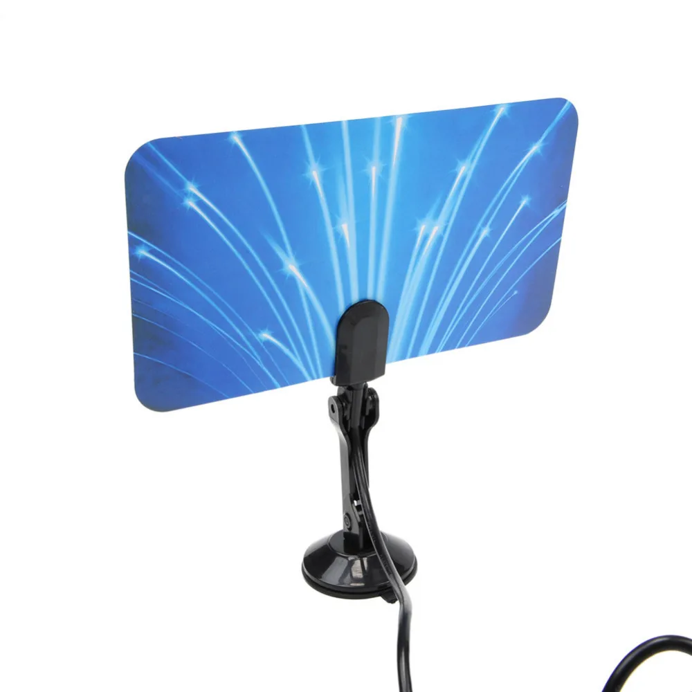 Высокочеткая цифровая ТВ антенна для ПК домашняя HDTV DTV Box Ready HD VHF UHF плоский дизайн
