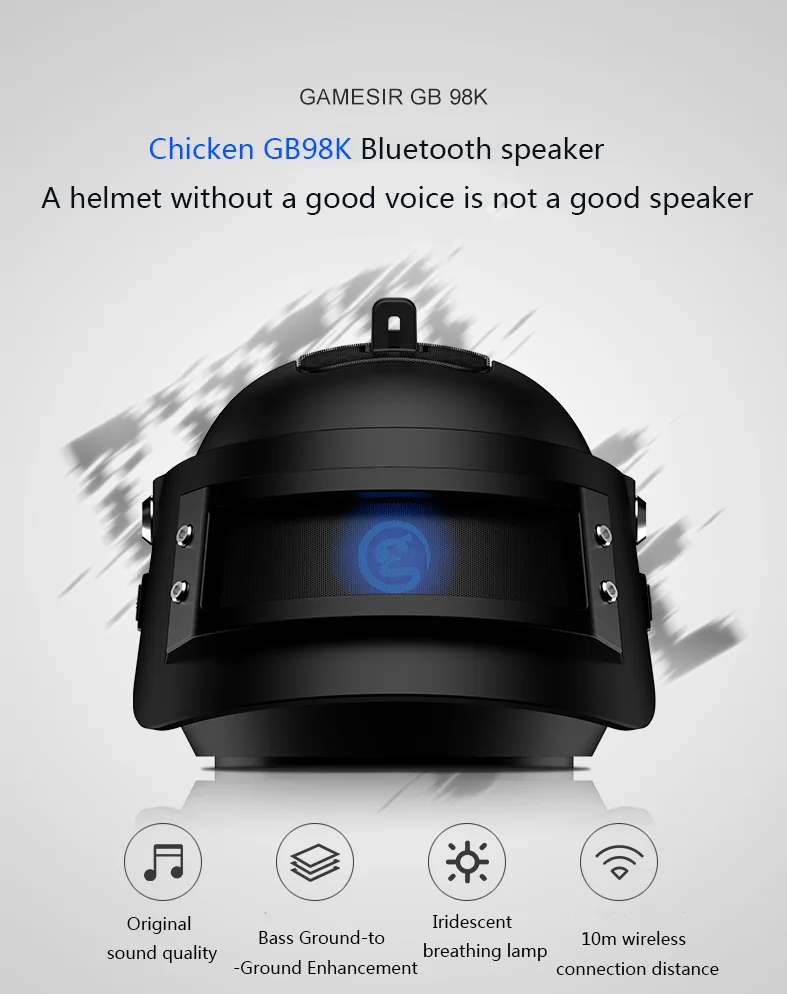 Gamesir pubg мобильный телефон bluetooth динамик для душа Мини Портативные Компьютерные