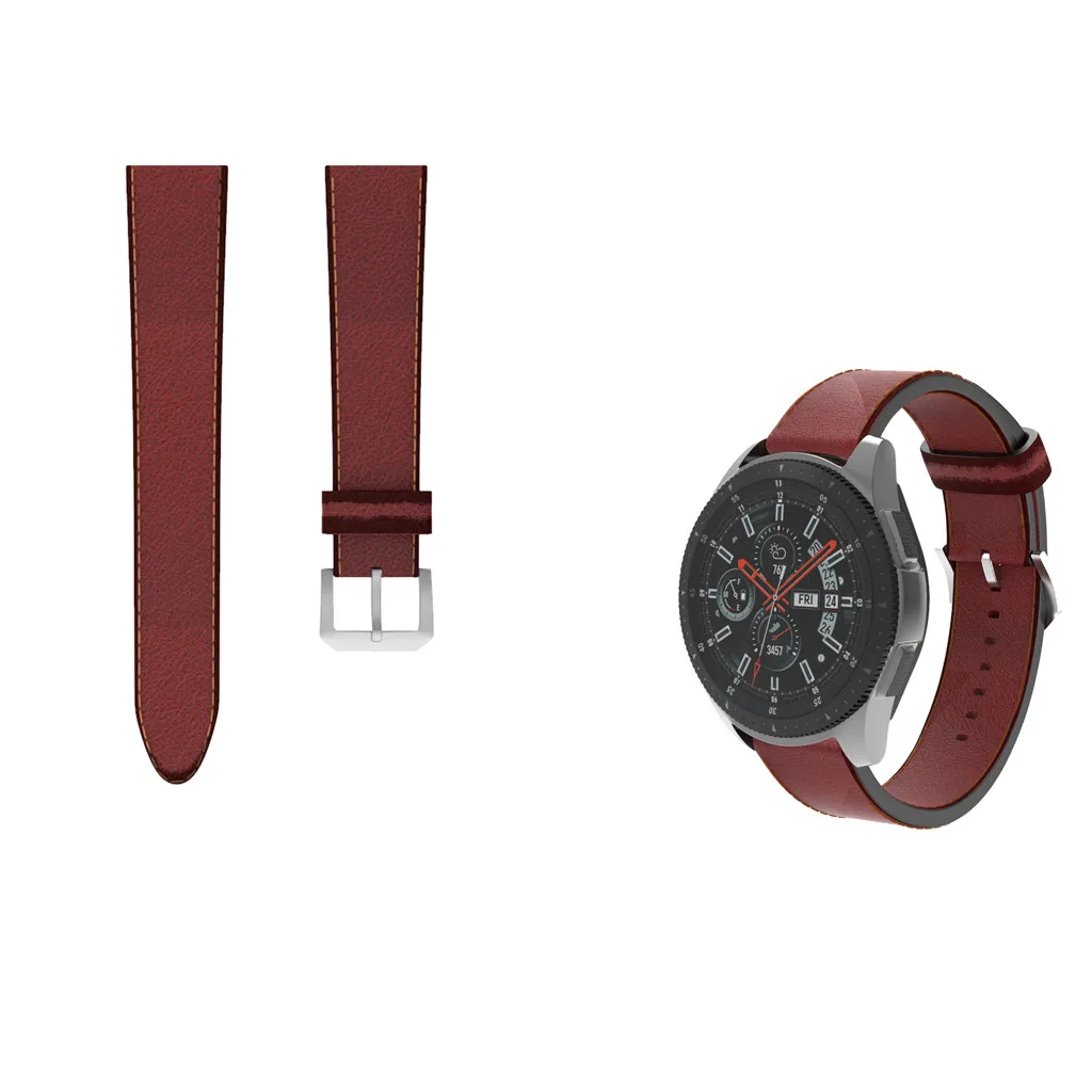 Ремешок для Samsung Galaxy Watch 46 мм/Samsung Gear S3 22 мм ремешки 2019 новые модные простые мужские